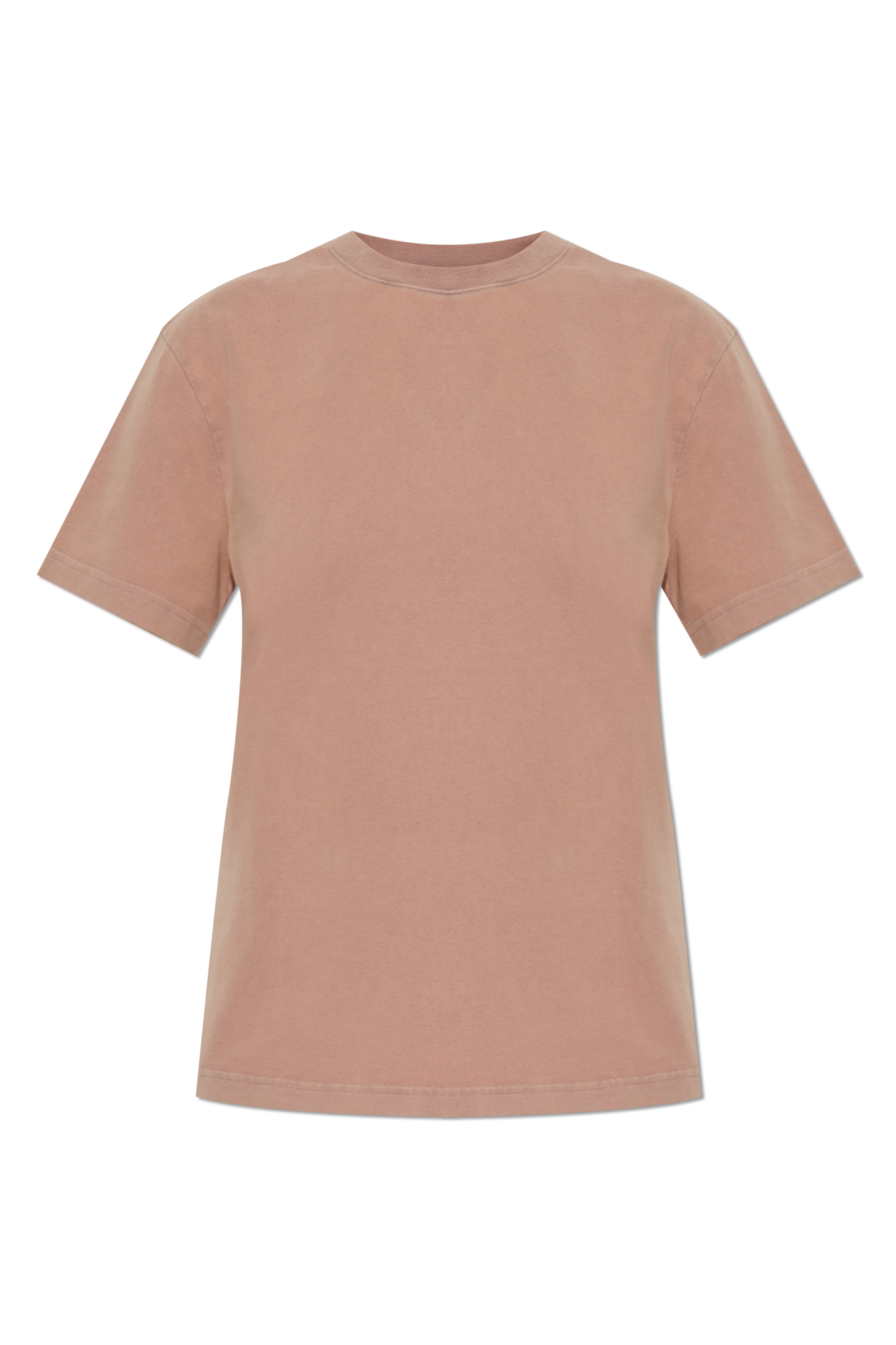 Acne Studios(Acne)◆Tシャツ/XXS/コットン/PNK/無地/8662-343-0147 Acne Studios - Tシャツ - フィットデザインユニセックス